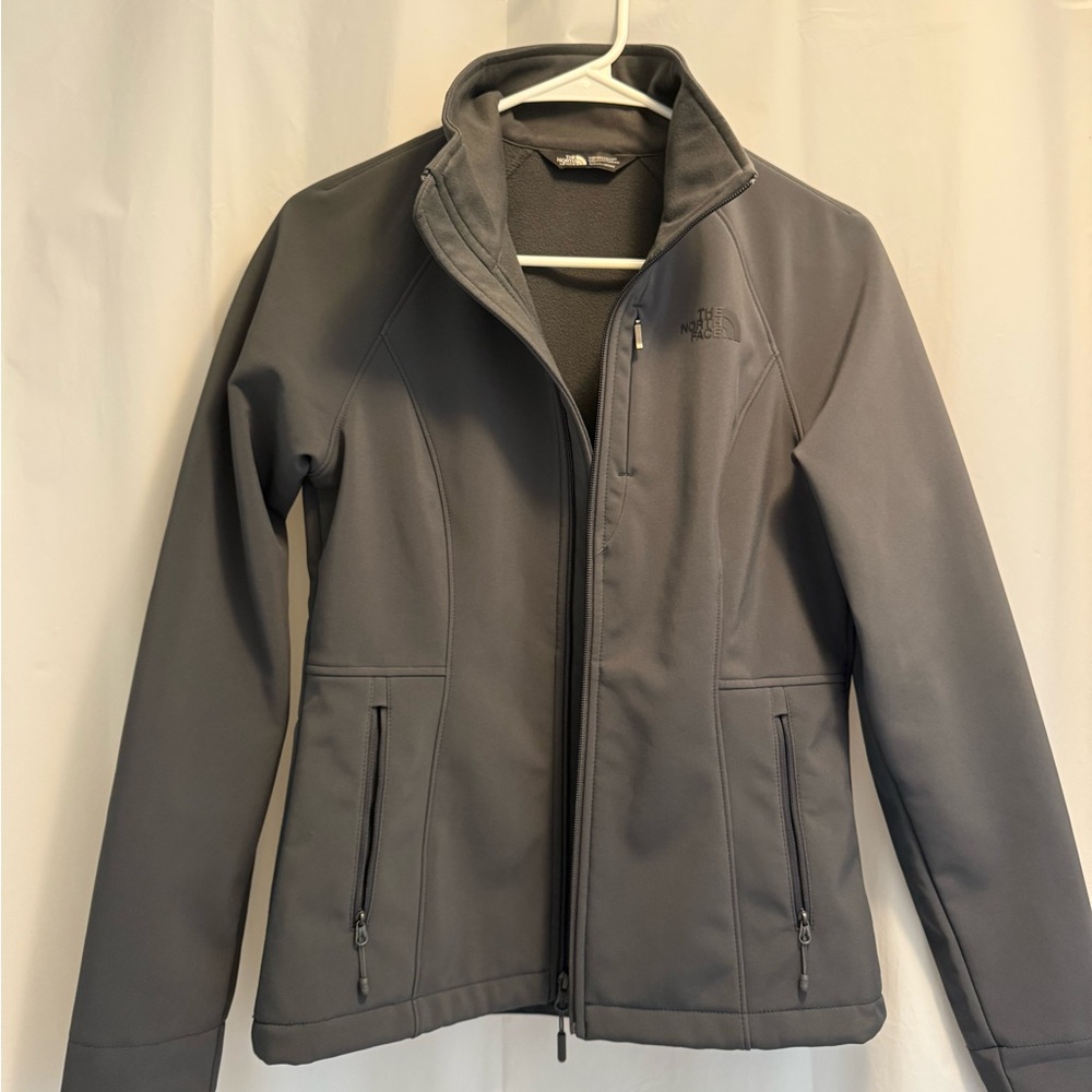 The North Face Charcoal Softshell Jacket